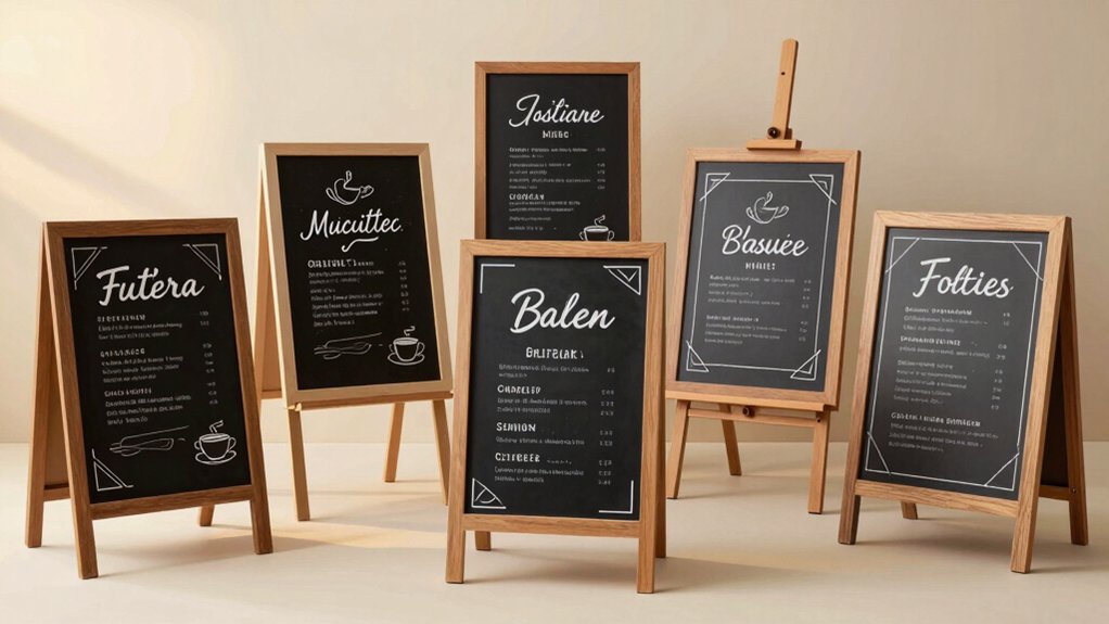 chalkboard coffee menu trends