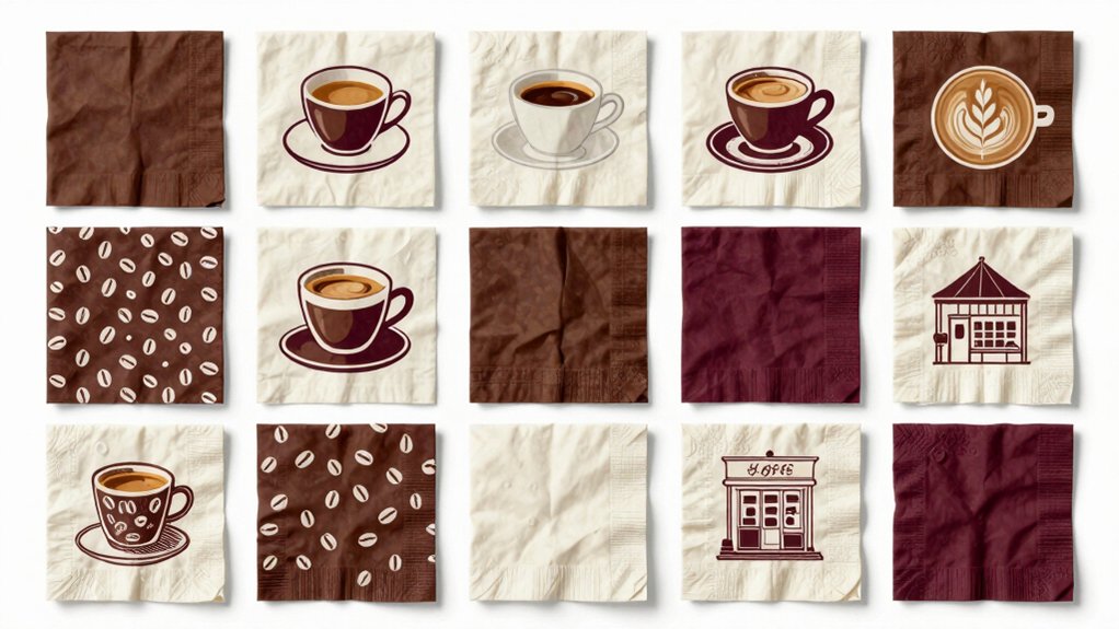 coffee themed napkins for 2026