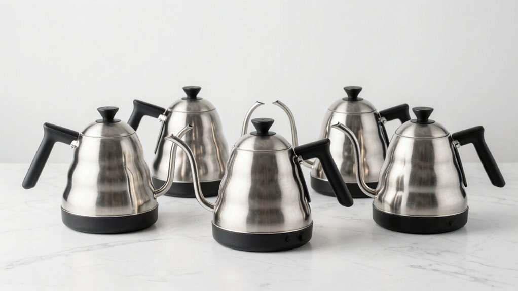 five best stove top gooseneck kettles