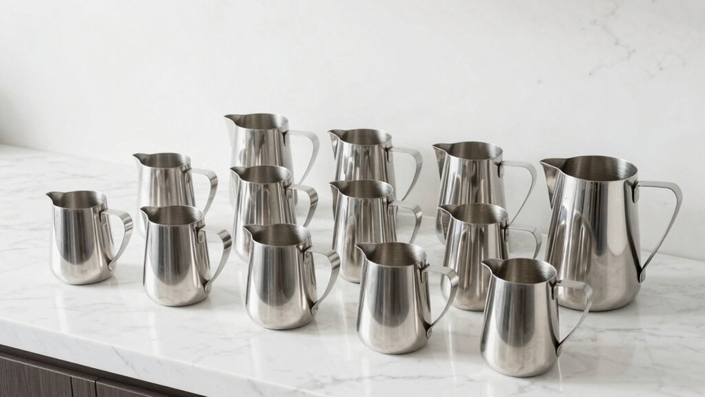 top steam wand milk pitchers 2026