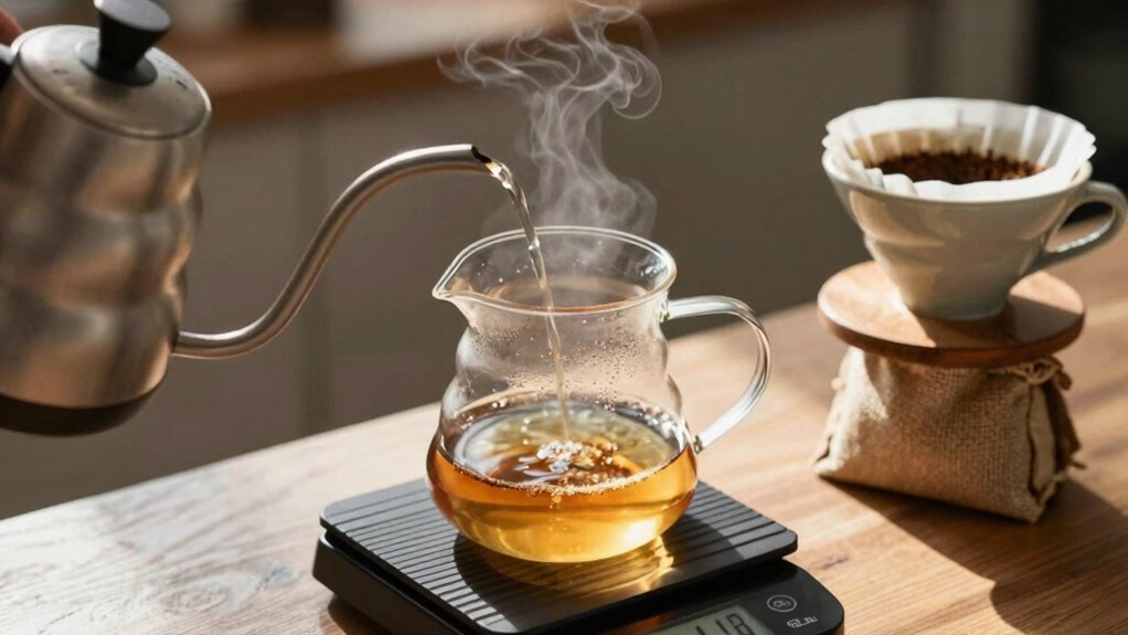 1 18 coffee to water ratio guidance