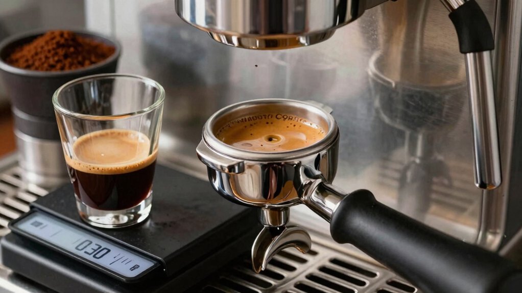 20 g dose 30 g yield 30 seconds