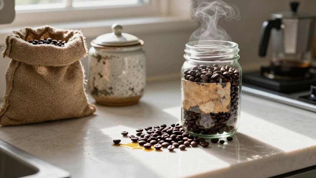 airtight storage preserves coffee freshness
