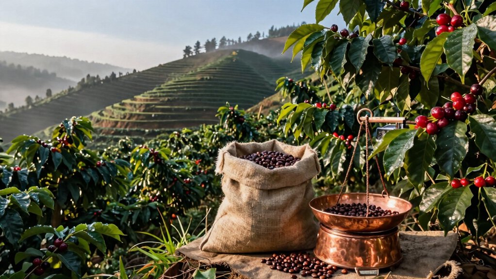 altitude driven bean density dynamics