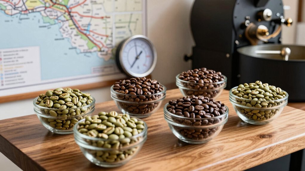altitude shapes roast dynamics and acidity