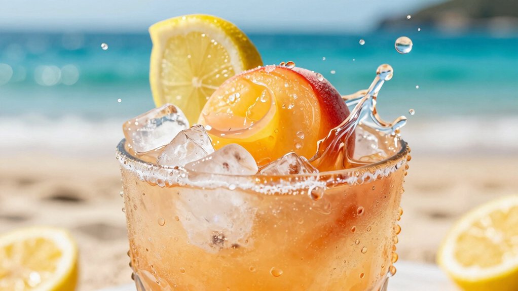 bacard frozen peach palmer