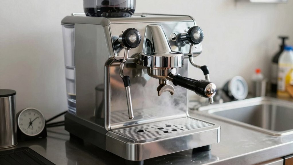 backflush descale maintain regularly