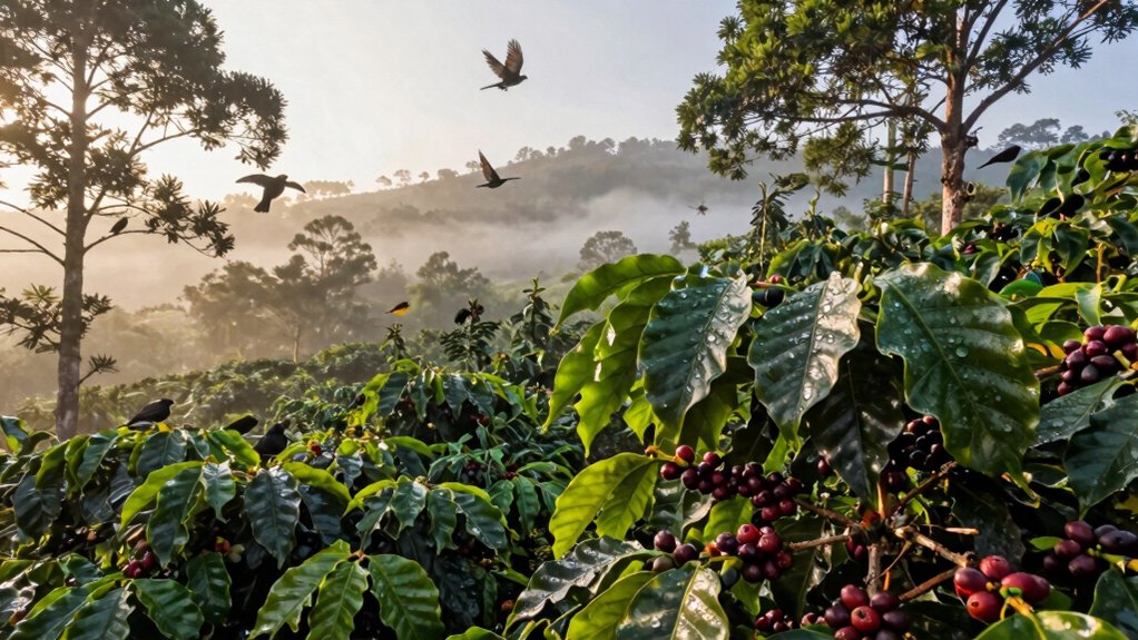 bird habitat certified coffee selection