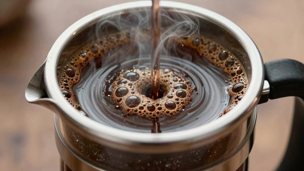 bloom water to coffee ratios bloom 2 1 brew 15 16 1 30 45s