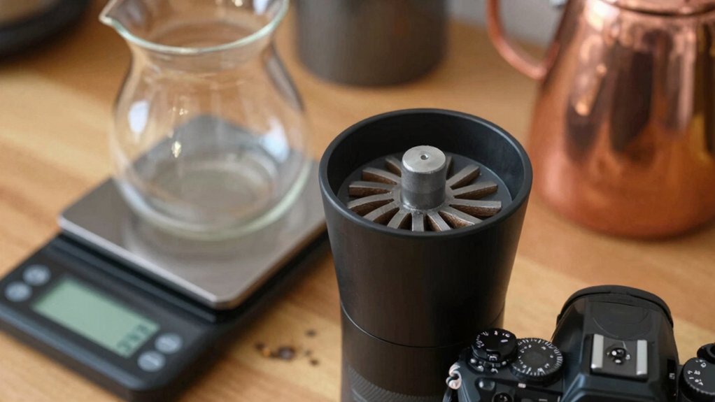 burr grinder scale brewer excellence