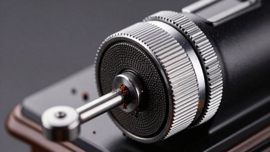 burr quality governs repeatable precision