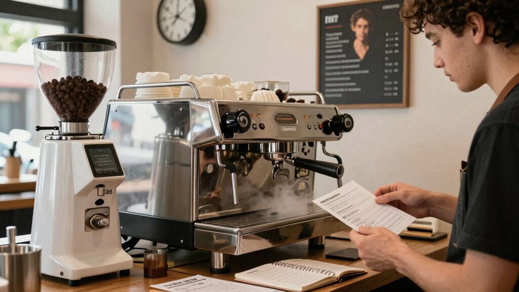 cafe menu values peak flow insights