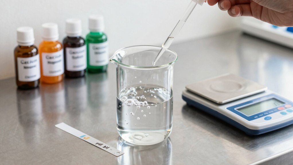 calcium lowers ph chloride sweetness