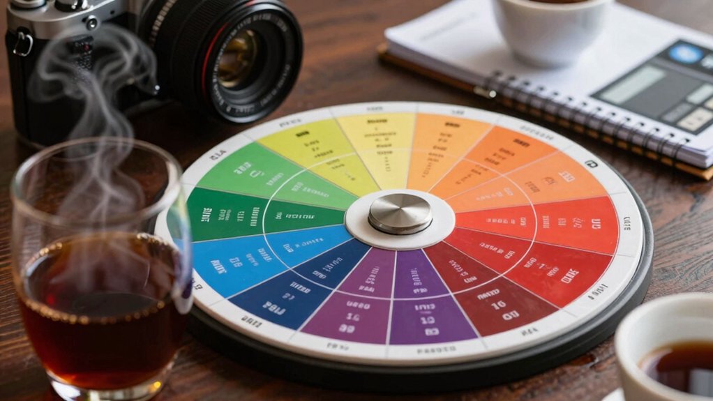 calibrate palate with lexicon references