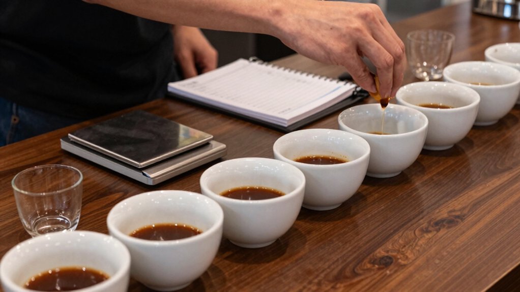 calibrated cupping palate consistency