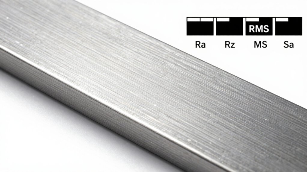 choosing roughness metric for finish evaluation