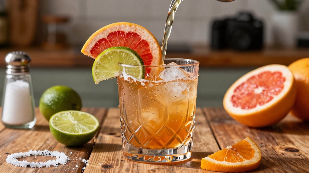 citrus forward morning tequila boost
