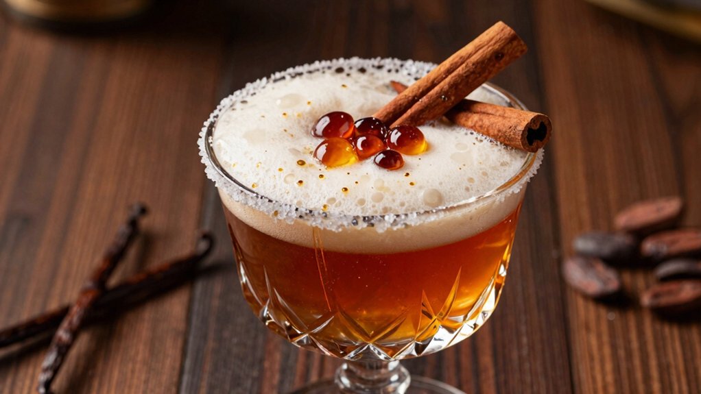 classic brandy flip cognac egg frothy