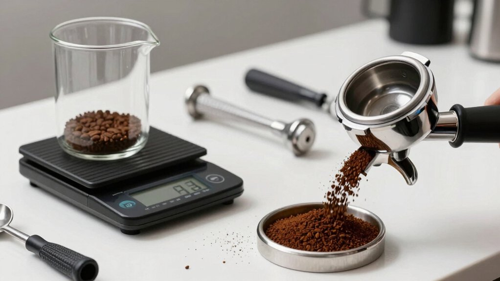 clean hopper burrs between batches