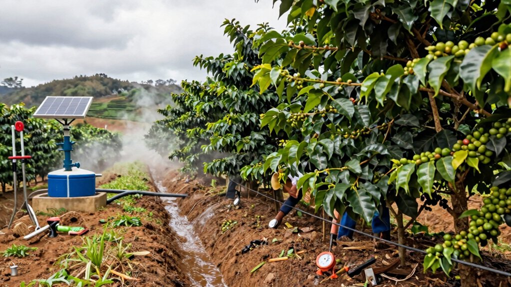 climate smart irrigation with agroforestry resilience