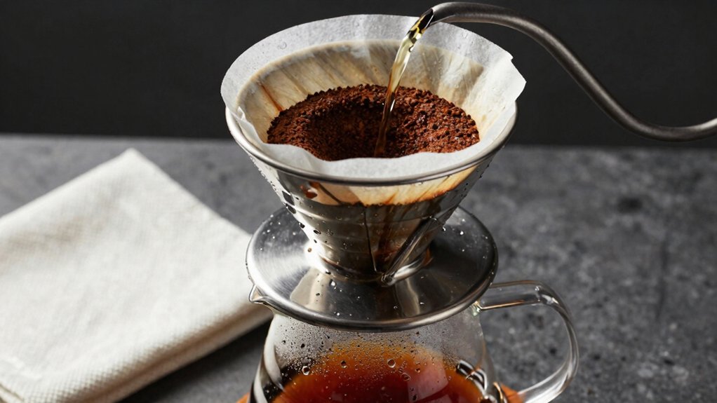 coarse grind dual filtration recommended