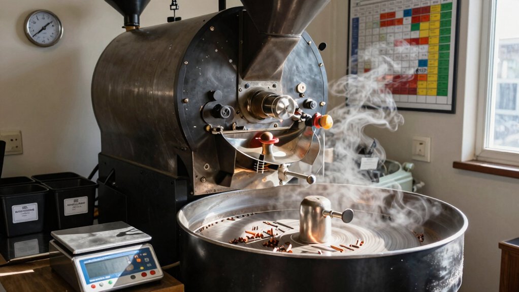 coffee roasting batch size consistency factors