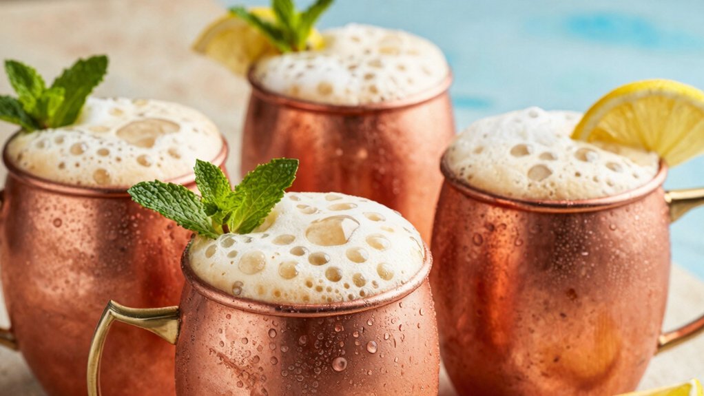 cold brew espresso mule with lime