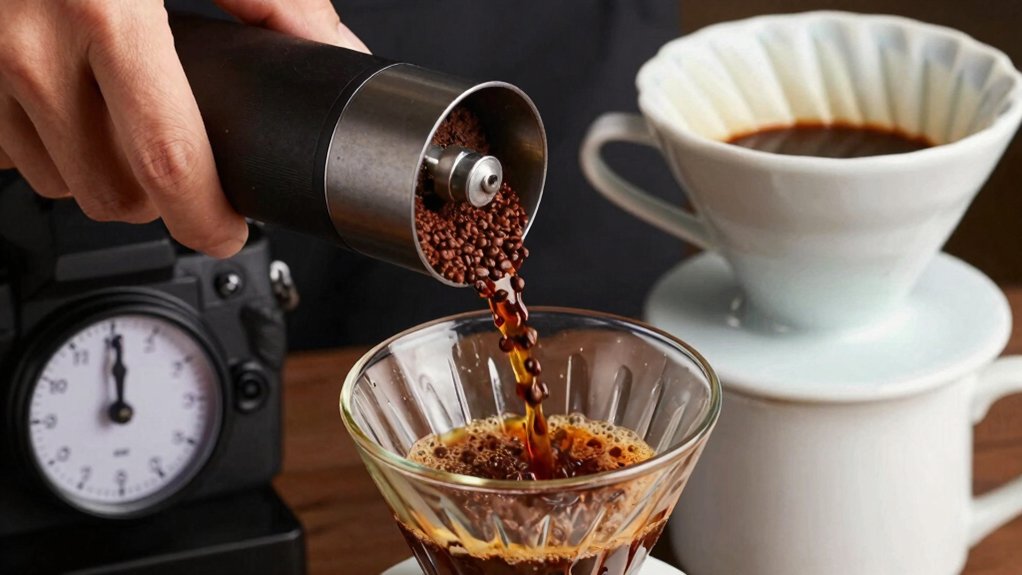 consistent burr grind method specific