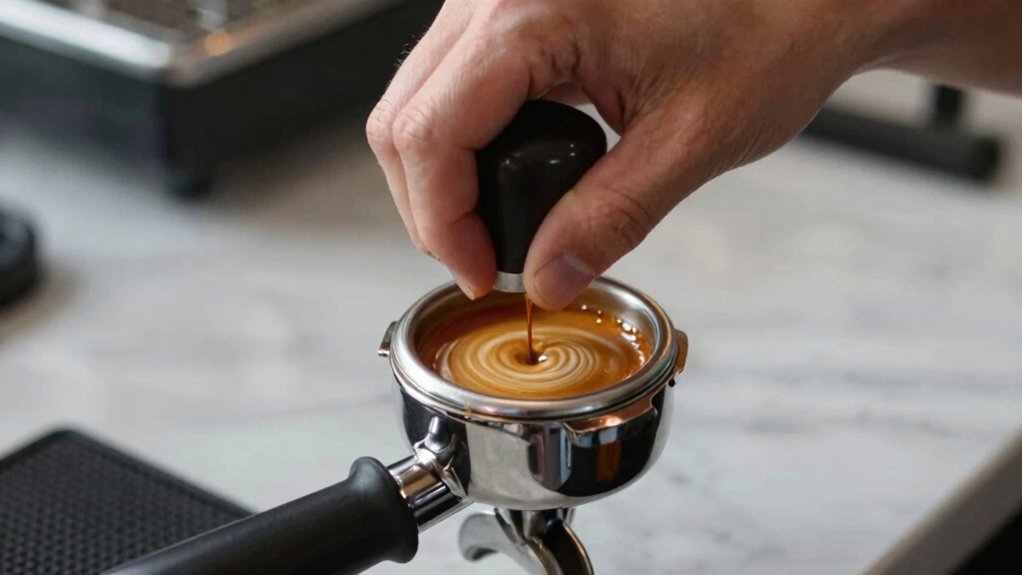 consistent tamping even extraction