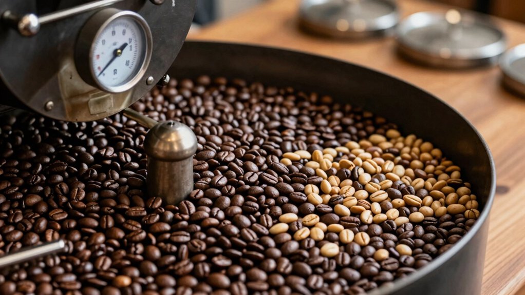 density signal guides roast timing