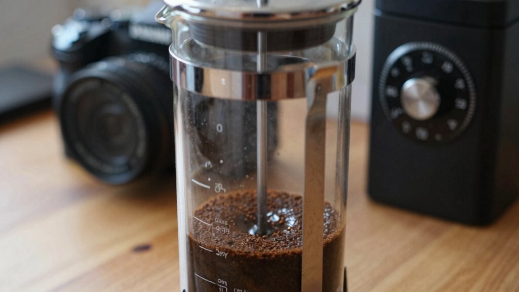 dial in french press grind size