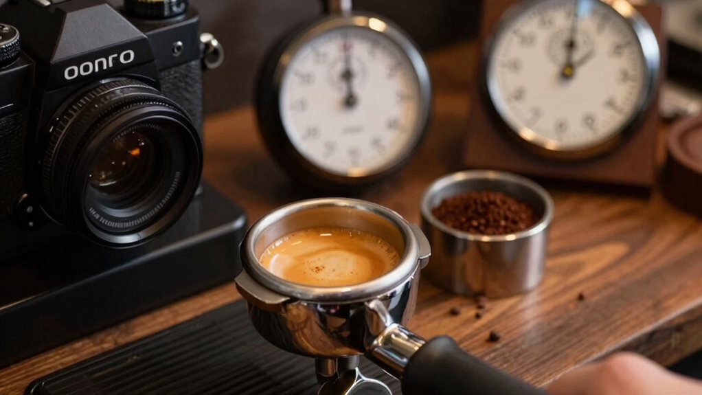dial in grind time dose diligently