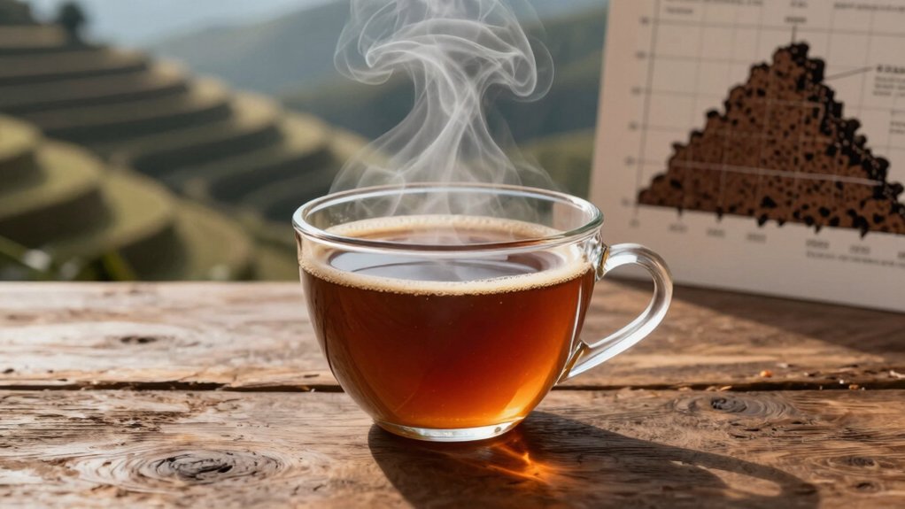 elevation driven soil mineral brightness tannic body