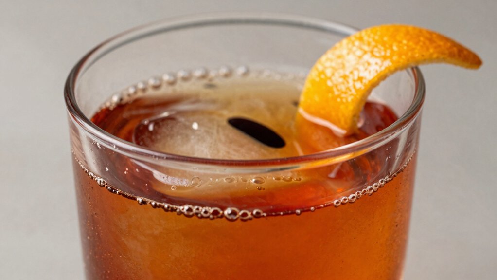 espresso negroni balanced with citrus