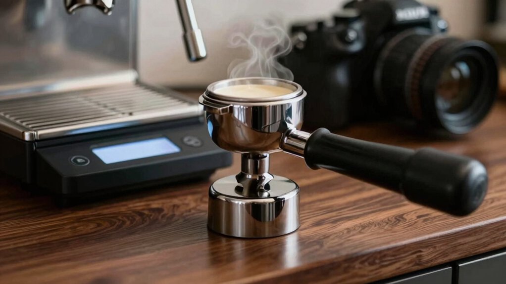 even 30 pound tamp pressure consistency