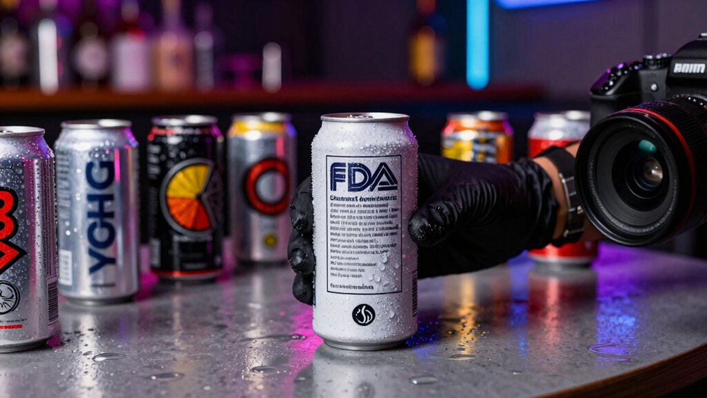 fda crackdown on caffeinated alcohol 2010 present