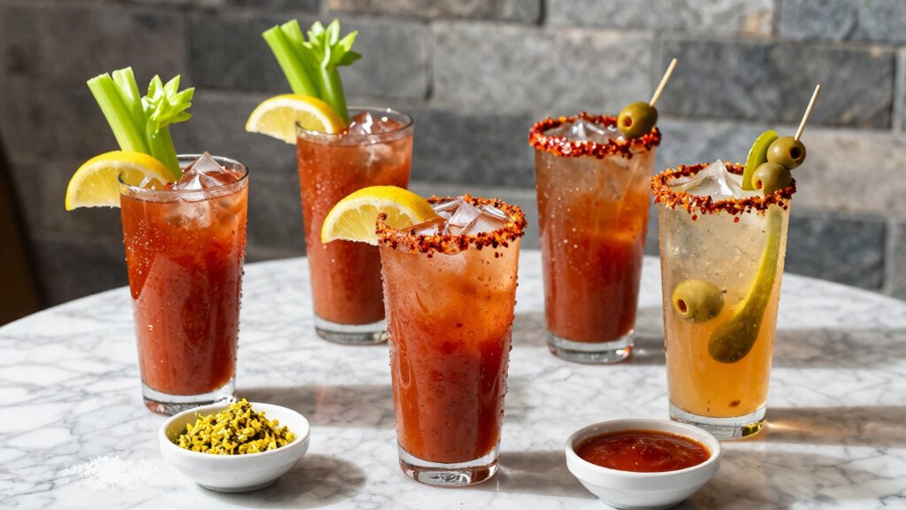 five bloody mary brunch recipes
