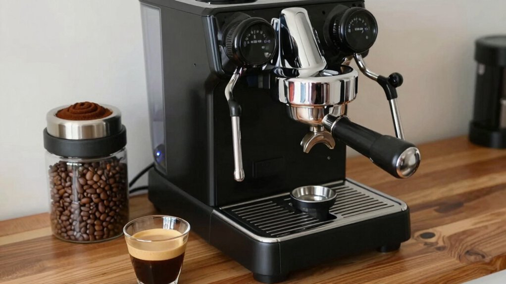fresh beans grind before brewing