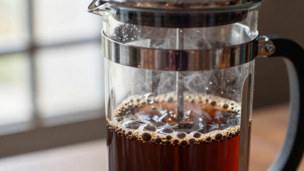 fresh coffee needs pre wet bloom pause