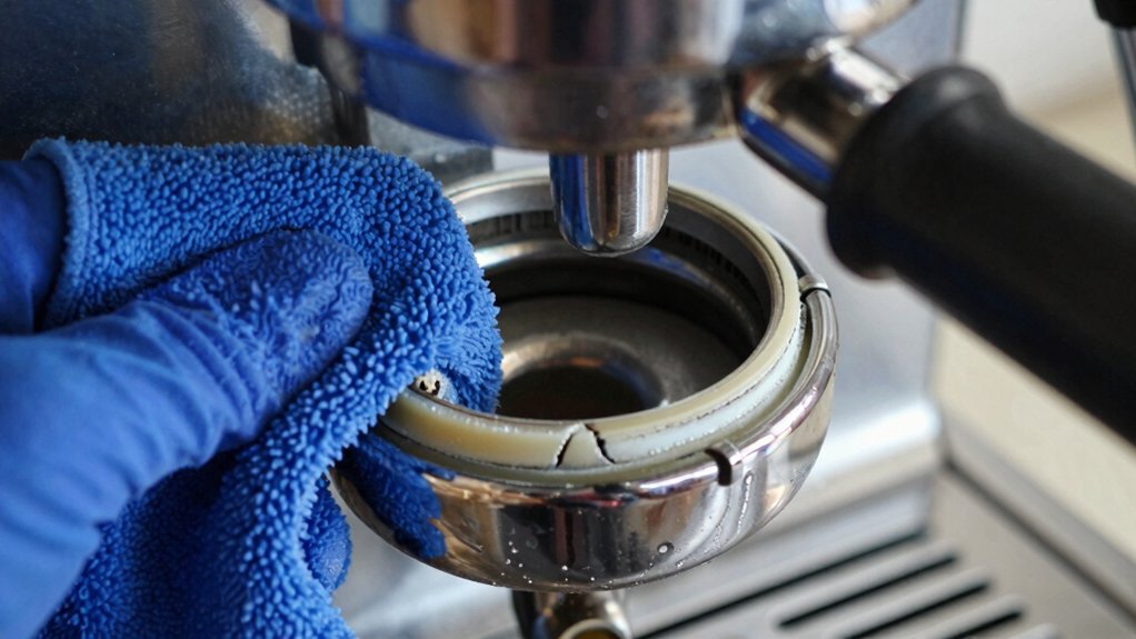 gasket check during cleaning