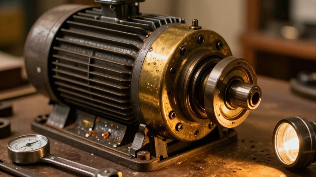 gently test bearing wear noise