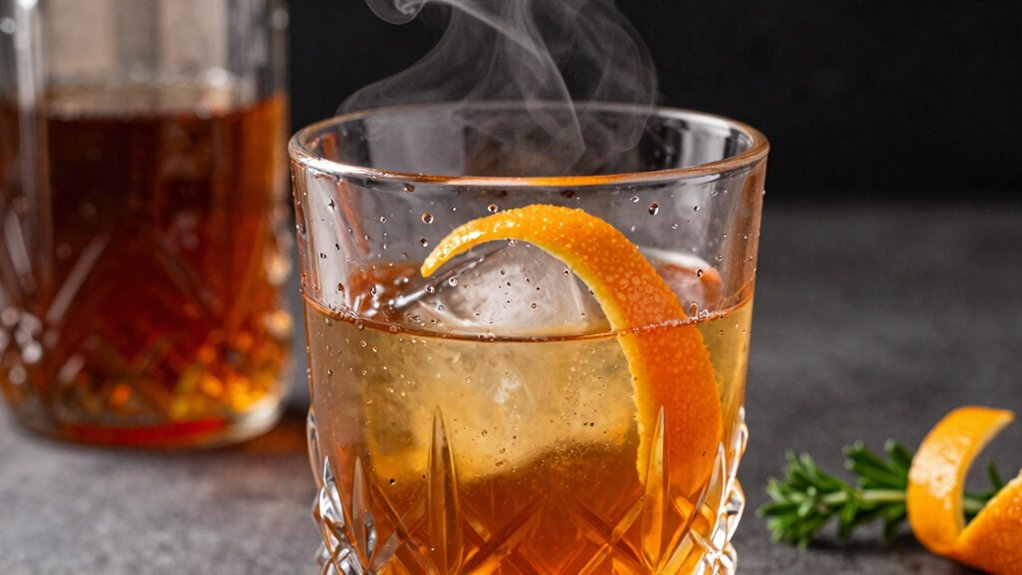 gently warm vermouth to dissolve stabilizers