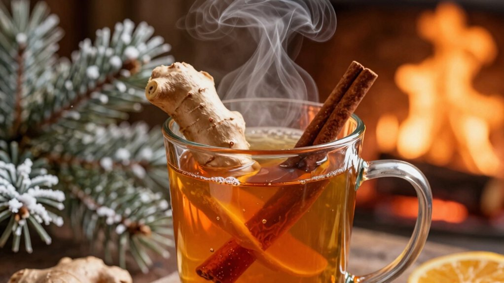 ginger hot toddy fiery comfort