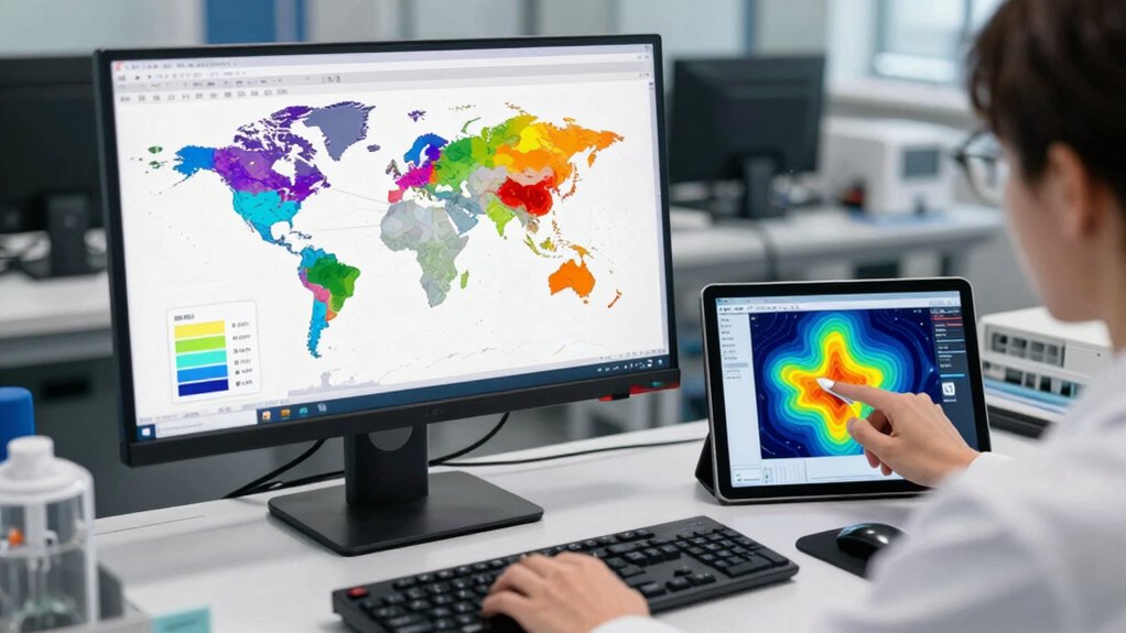 gis enabled flavor mapping for origin sourcing