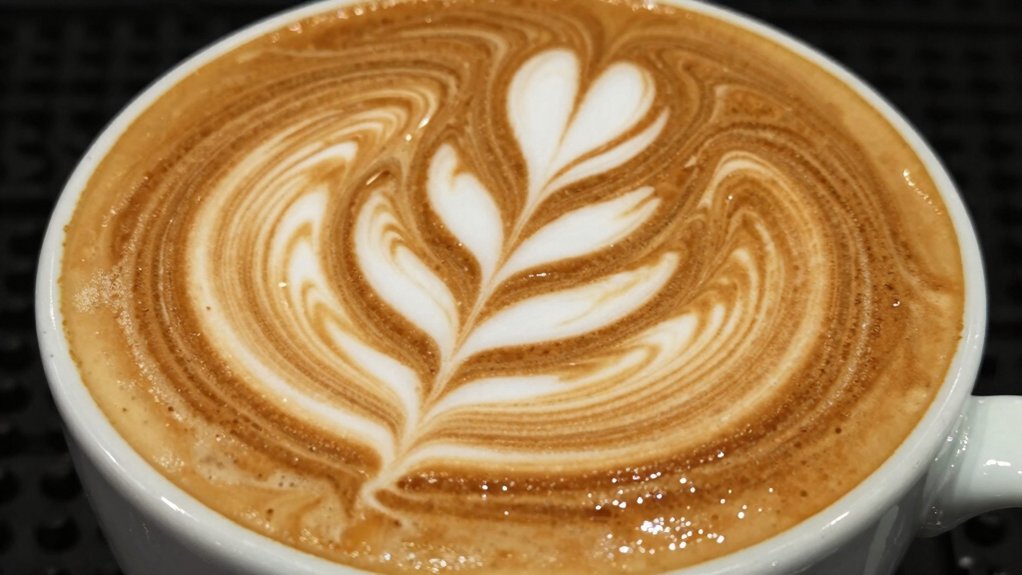 glossy microfoam for latte art