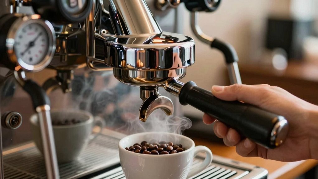 group head temp for precise espresso extraction