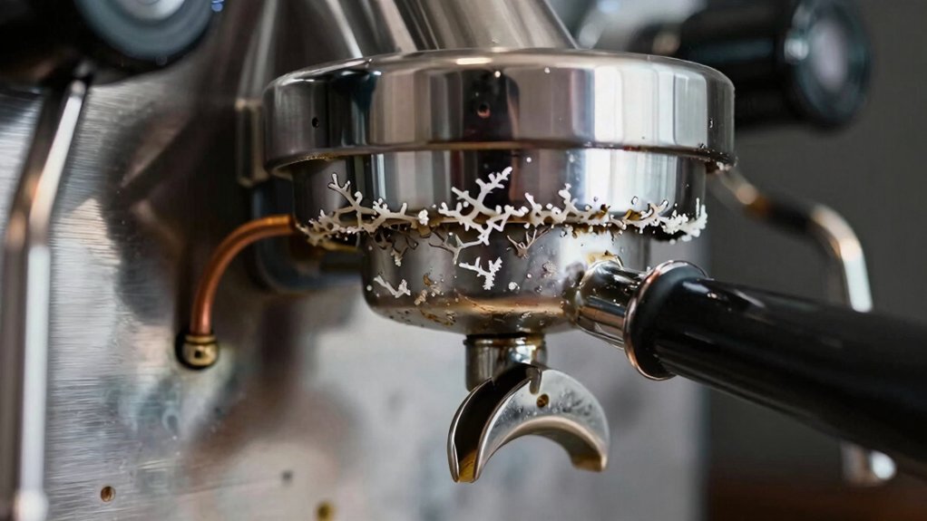 hard water causes rapid limescale buildup