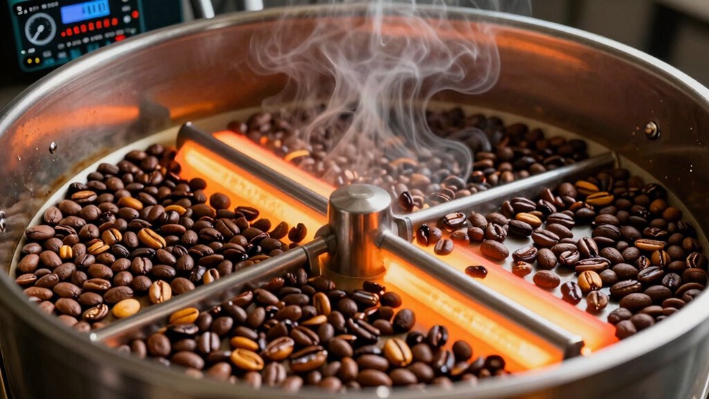 heat airflow roast development char control