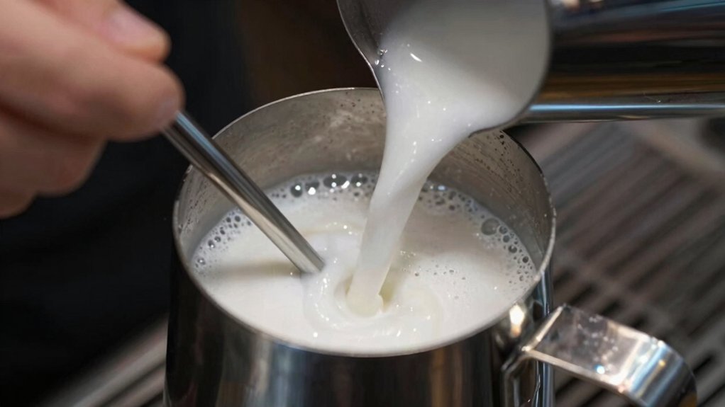 heat milk to 140 150 f evenly