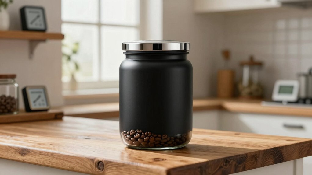 hermetic container preserves moisture artfully